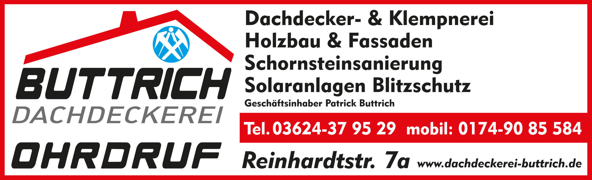 Dachdeckerei Buttrich GmbH & Co. KG, Ohrdruf